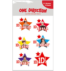 ONE DIRECTION - STARS GLITTER PACK